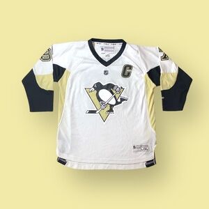 NHL Reebok Pittsburgh Penguins #87 Sidney Crosby Youth Home Jersey | Size XL